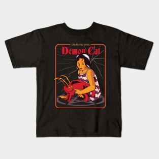 Demon Cat Kids T-Shirt